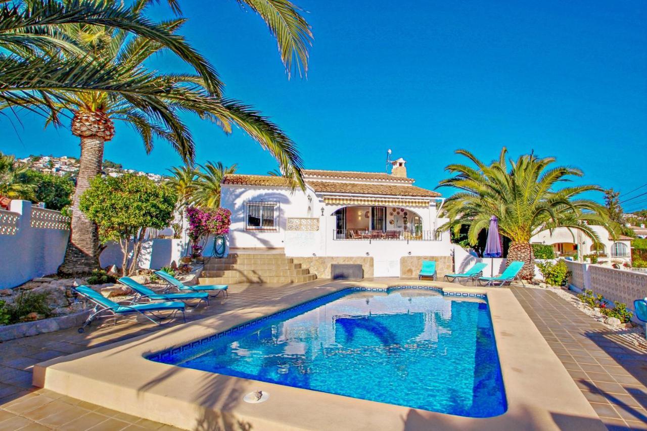 Paula-3 - Holiday Home With Private Swimming Pool In Moraira Extérieur photo
