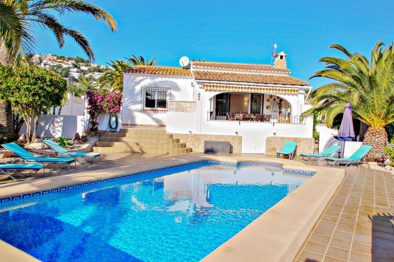 Paula-3 - Holiday Home With Private Swimming Pool In Moraira Extérieur photo